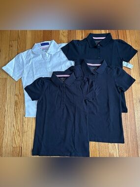 Girls 7/8 polo/shirt lot